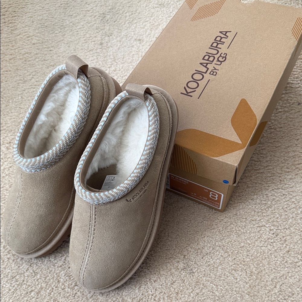 Koolaburra by Ugg Tan Slippers size 8
